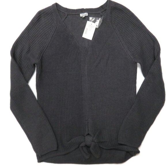 Kismet Sweaters - Kismet Sweater Womens Small NWT Ashton Gray V-Neck‎ Pullover
